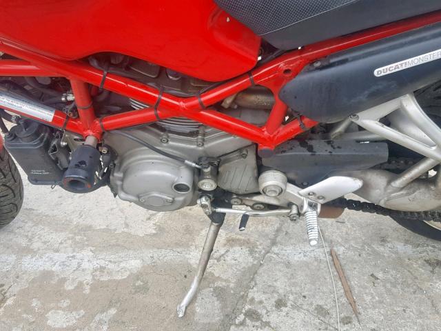 ZDM1RAAN76B082076 - 2006 DUCATI MONSTER S2 RED photo 7