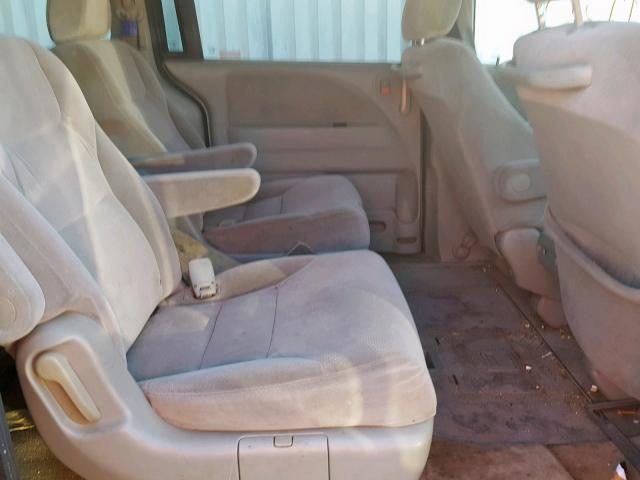 5FNRL38287B000717 - 2007 HONDA ODYSSEY LX GRAY photo 6