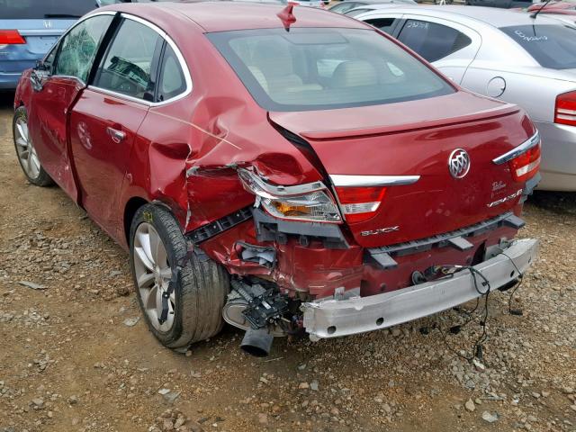 1G4PT5SV4E4191414 - 2014 BUICK VERANO PRE BURGUNDY photo 3