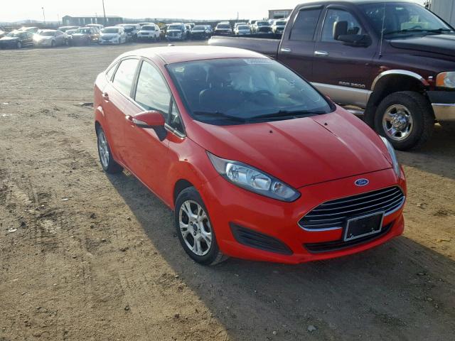 3FADP4BJ3EM160412 - 2014 FORD FIESTA SE RED photo 1