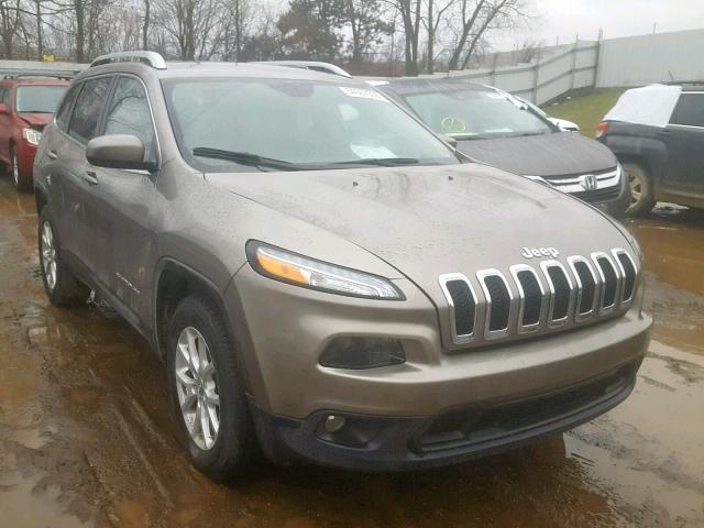 1C4PJMCB8HW575861 - 2017 JEEP CHEROKEE L GRAY photo 1