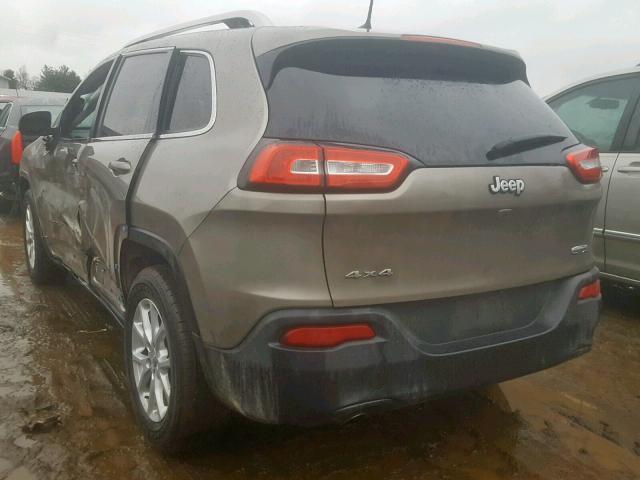 1C4PJMCB8HW575861 - 2017 JEEP CHEROKEE L GRAY photo 3