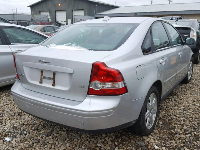 YV1MS382572296001 - 2007 VOLVO S40 2.4I SILVER photo 4