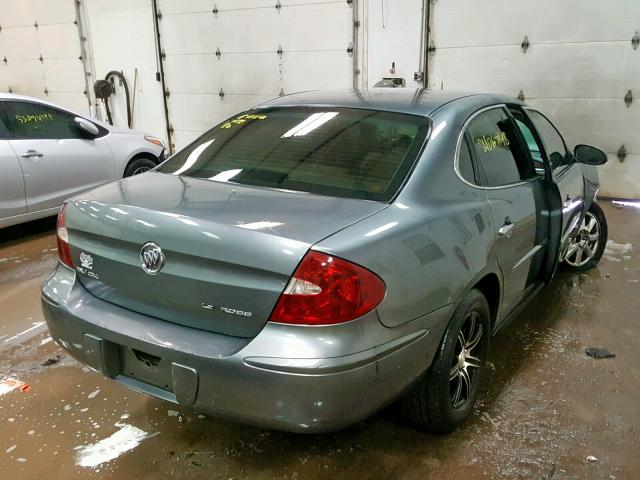 2G4WC532351309108 - 2005 BUICK LACROSSE C GRAY photo 4