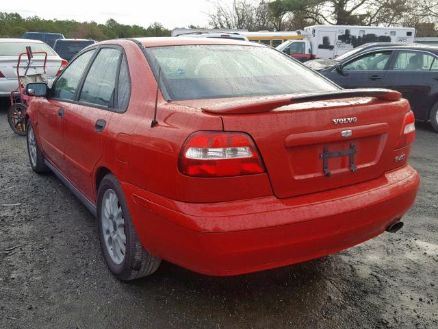 YV1VS27563F994825 - 2003 VOLVO S40 1.9T RED photo 3