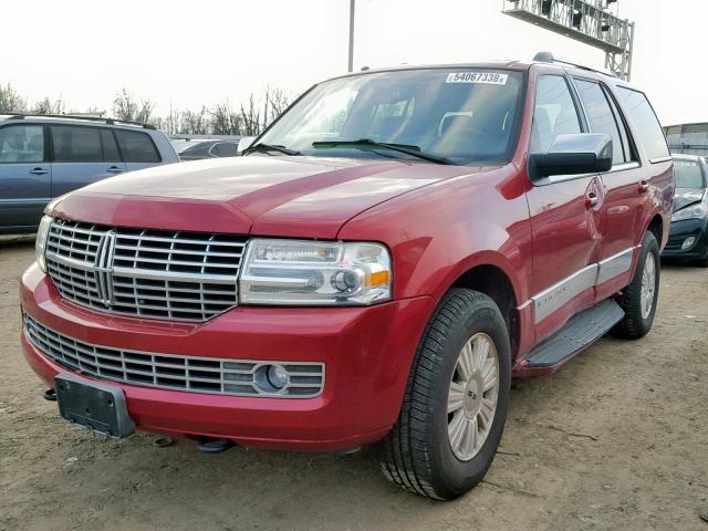 5LMFU28527LJ21124 - 2007 LINCOLN NAVIGATOR 红色 照片 2