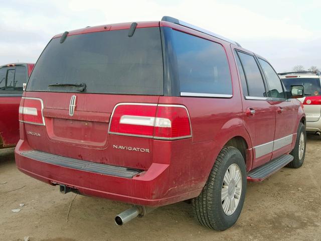 5LMFU28527LJ21124 - 2007 LINCOLN NAVIGATOR 红色 照片 4