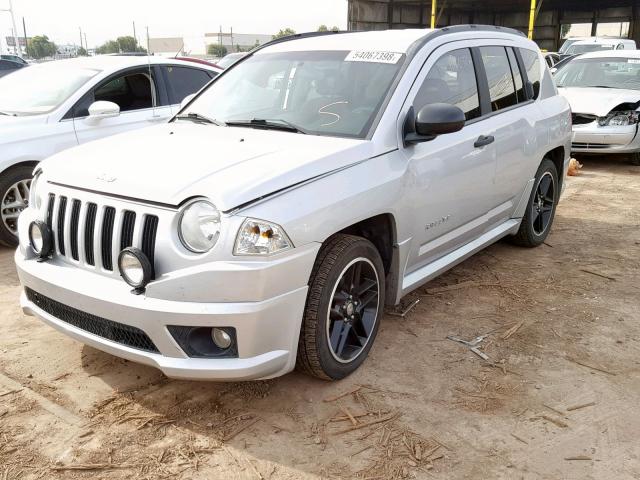 1J4FT47B09D102785 - 2009 JEEP COMPASS SP ვერცხლისფერი ფოტო 2