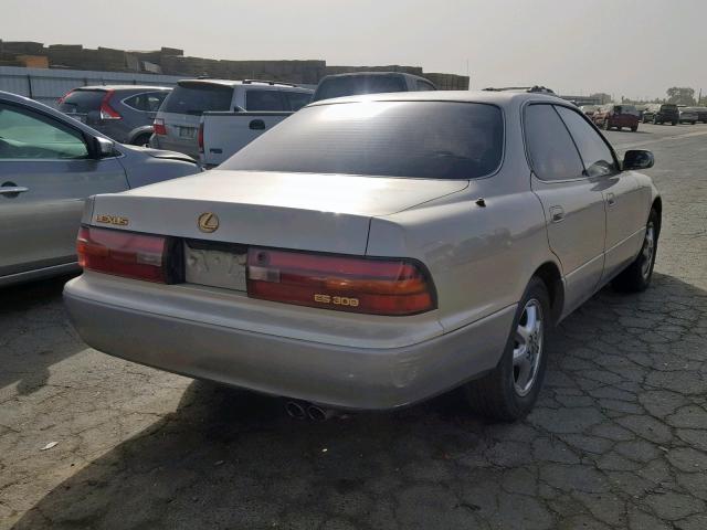 JT8VK13T4P0223016 - 1993 LEXUS ES 300 TWO TONE photo 4