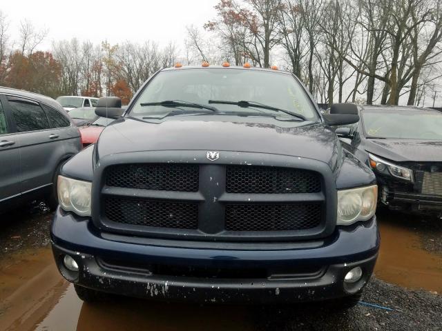 3D7LU38C14G218344 - 2004 DODGE RAM 3500 S BLUE photo 9