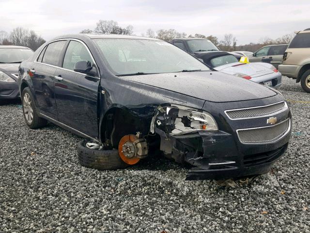 1G1ZK57718F211856 - 2008 CHEVROLET MALIBU LTZ BLACK photo 1