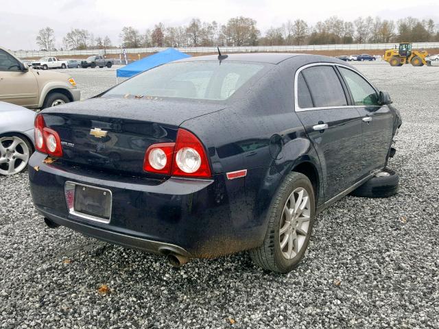 1G1ZK57718F211856 - 2008 CHEVROLET MALIBU LTZ BLACK photo 4