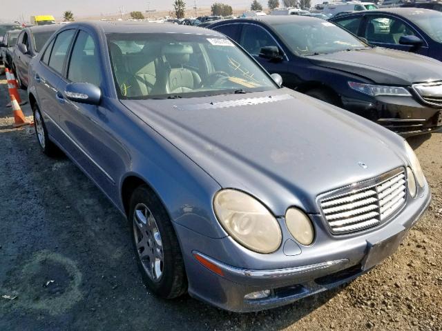 WDBUF65J93A225857 - 2003 MERCEDES-BENZ E 320 BLUE photo 1