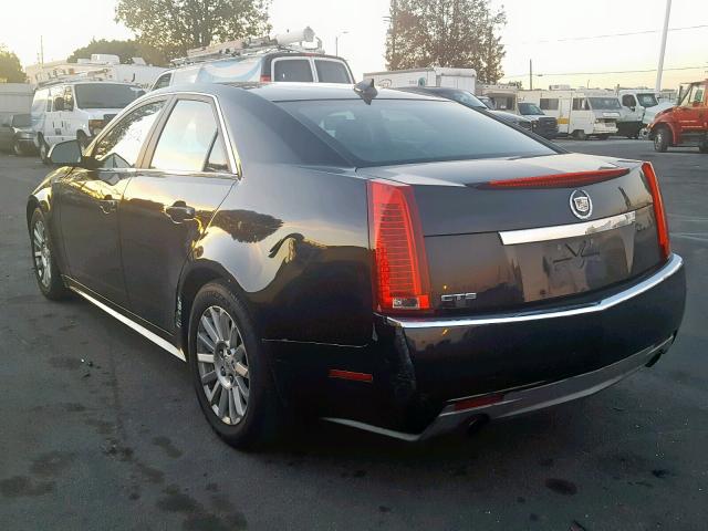 1G6DE5EG9A0101497 - 2010 CADILLAC CTS LUXURY BLACK photo 3