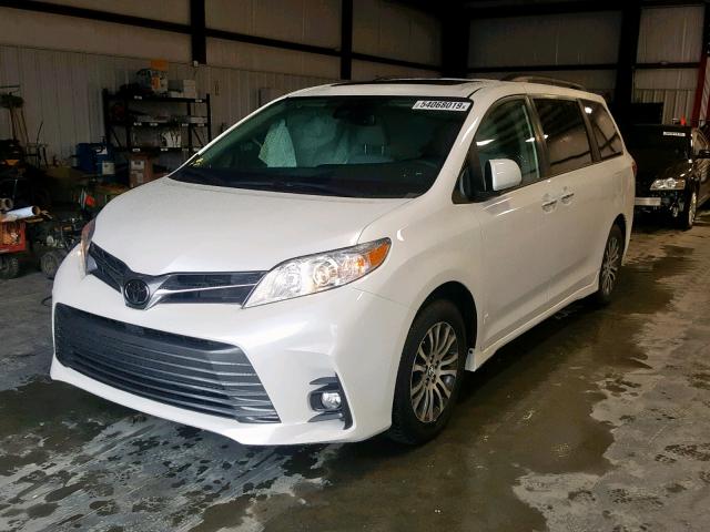 5TDYZ3DC3LS031338 - 2020 TOYOTA SIENNA LIM WHITE photo 2