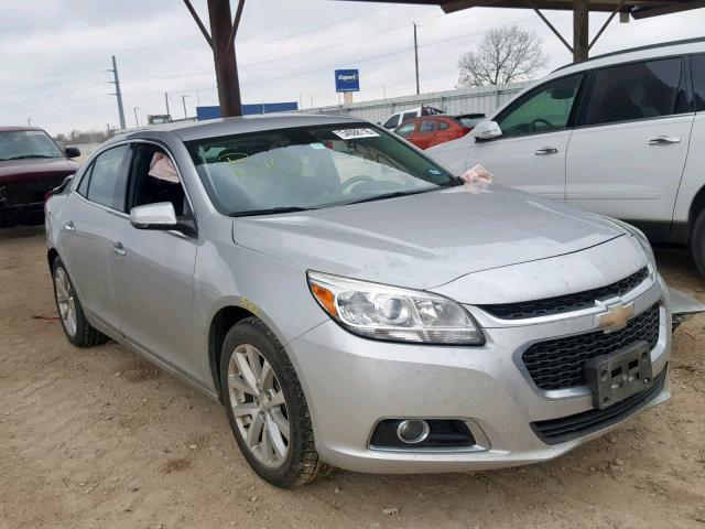 1G11H5SL6EF296219 - 2014 CHEVROLET MALIBU LTZ SILVER photo 1