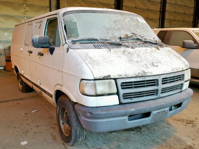 2B7HB21Y9VK592226 - 1997 DODGE RAM VAN B2 WHITE photo 1