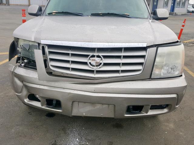 1GYEK63N13R154558 - 2003 CADILLAC ESCALADE L GOLD photo 7