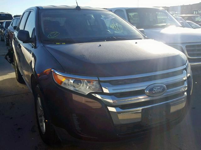 2FMDK3GC0BBA93094 - 2011 FORD EDGE SE MAROON photo 1