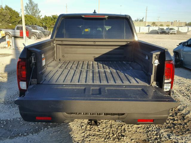 5FPYK2F12KB002210 - 2019 HONDA RIDGELINE BLACK photo 9