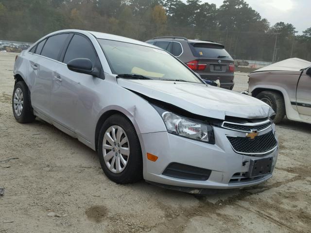 1G1PC5SH6B7226813 - 2011 CHEVROLET CRUZE LS SILVER photo 1