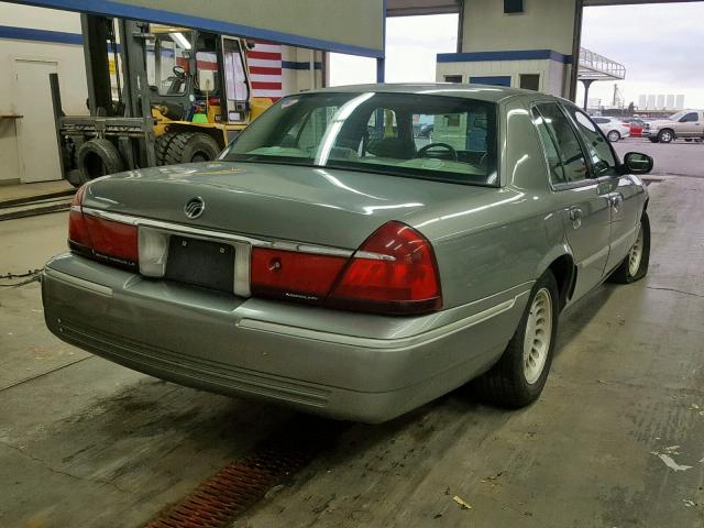 2MEFM75W4YX711104 - 2000 MERCURY GRAND MARQ GRAY photo 4