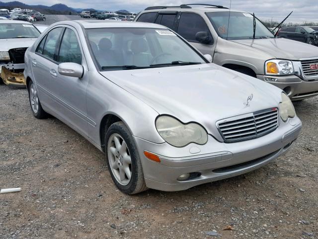 WDBRF61J72F209704 - 2002 MERCEDES-BENZ C 240 SILVER photo 1