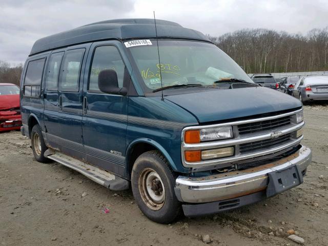 1GBFG15WXY1146411 - 2000 CHEVROLET EXPRESS G1 GREEN photo 1