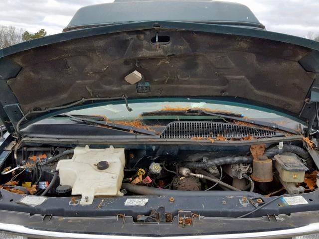 1GBFG15WXY1146411 - 2000 CHEVROLET EXPRESS G1 GREEN photo 7