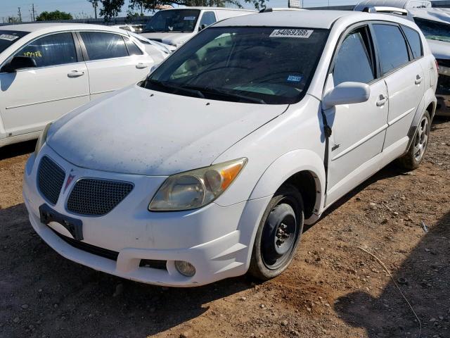 5Y2SL63885Z458280 - 2005 PONTIAC VIBE WHITE photo 2