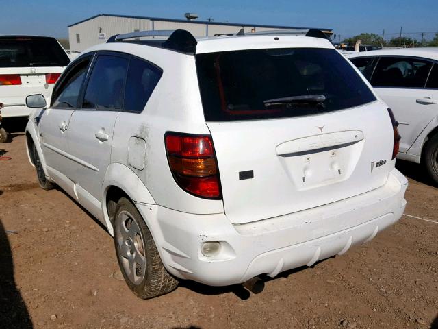 5Y2SL63885Z458280 - 2005 PONTIAC VIBE WHITE photo 3