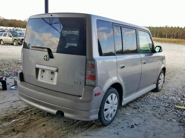 JTLKT324264091604 - 2006 TOYOTA SCION XB Күміс фото 4