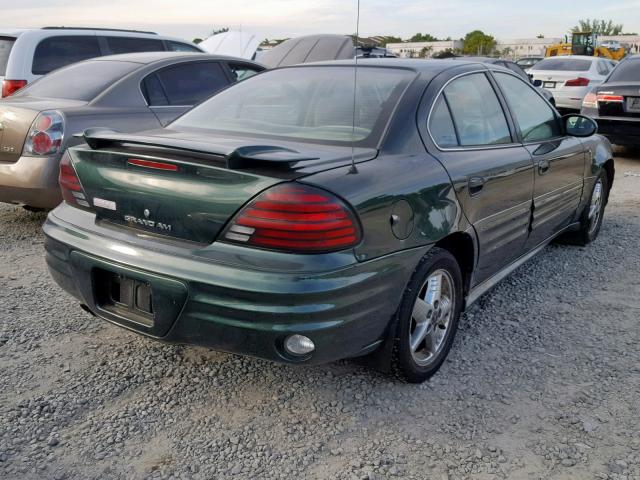 1G2NF52E72M648896 - 2002 PONTIAC GRAND AM S GREEN photo 4