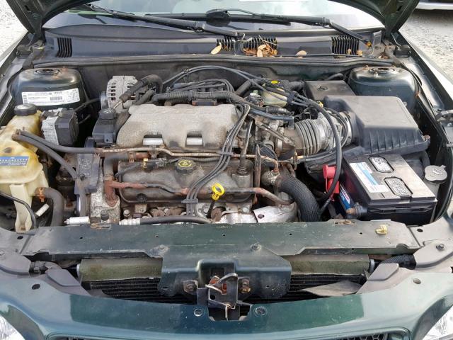 1G2NF52E72M648896 - 2002 PONTIAC GRAND AM S GREEN photo 7