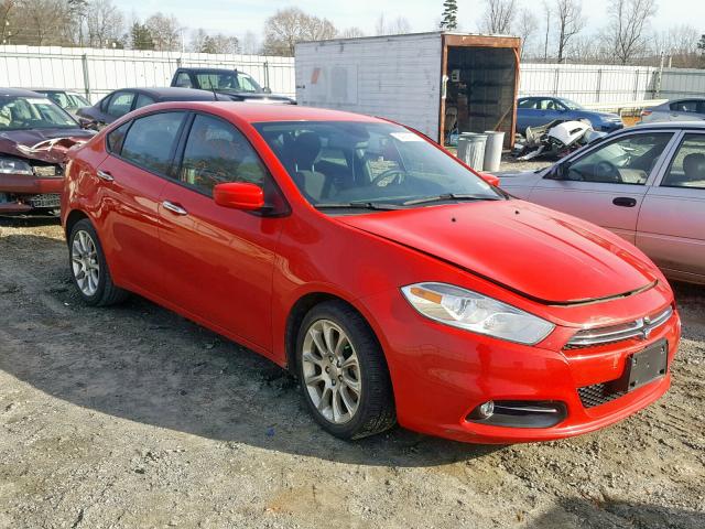 1C3CDFFA0GD816251 - 2016 DODGE DART SXT S RED photo 1