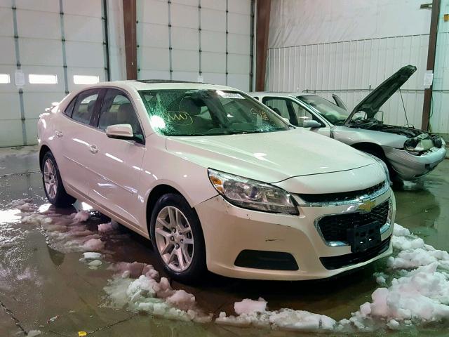 1G11C5SLXEF165809 - 2014 CHEVROLET MALIBU 1LT WHITE photo 1
