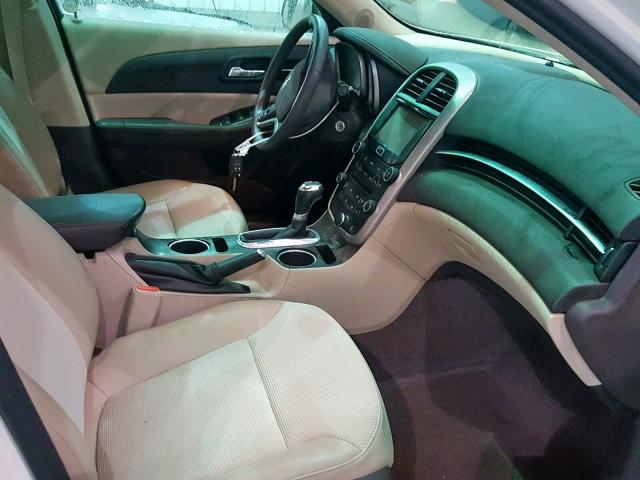 1G11C5SLXEF165809 - 2014 CHEVROLET MALIBU 1LT WHITE photo 5