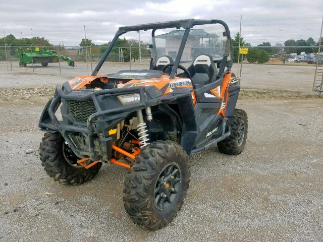 3NSVBE993HF913913 - 2017 POLARIS RZR S 1000 ORANGE photo 2