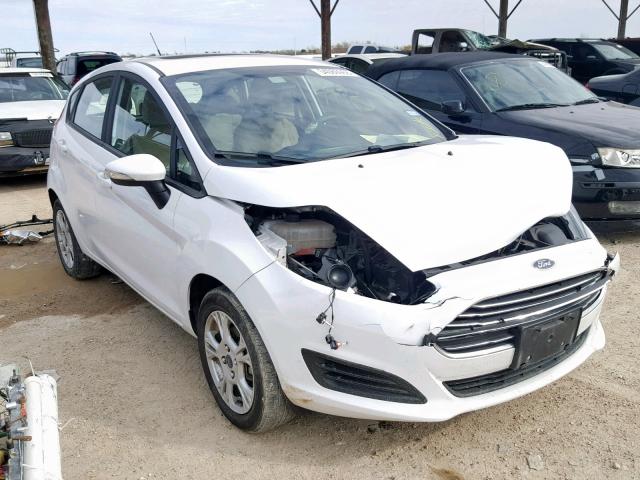 3FADP4EJ3GM203824 - 2016 FORD FIESTA SE WHITE photo 1