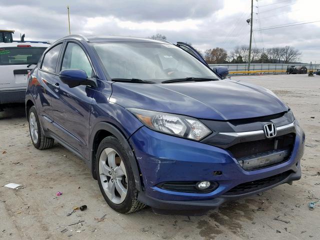 3CZRU5H73GM728617 - 2016 HONDA HR-V EXL PURPLE photo 1