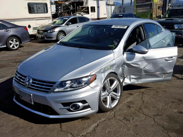 WVWBP7AN5GE514799 - 2016 VOLKSWAGEN CC BASE SILVER photo 2