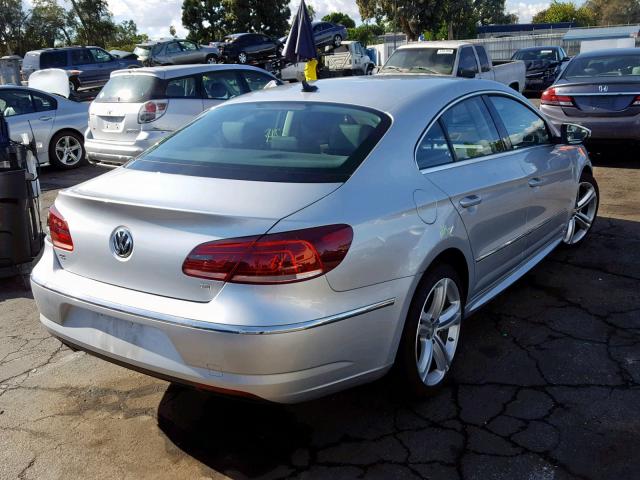 WVWBP7AN5GE514799 - 2016 VOLKSWAGEN CC BASE SILVER photo 4