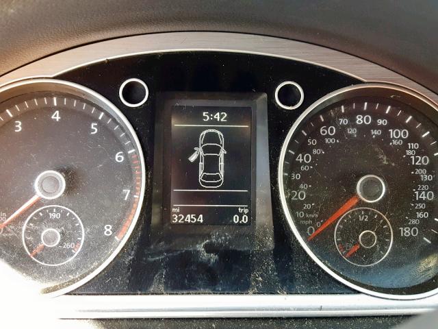 WVWBP7AN5GE514799 - 2016 VOLKSWAGEN CC BASE SILVER photo 8