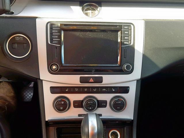 WVWBP7AN5GE514799 - 2016 VOLKSWAGEN CC BASE SILVER photo 9