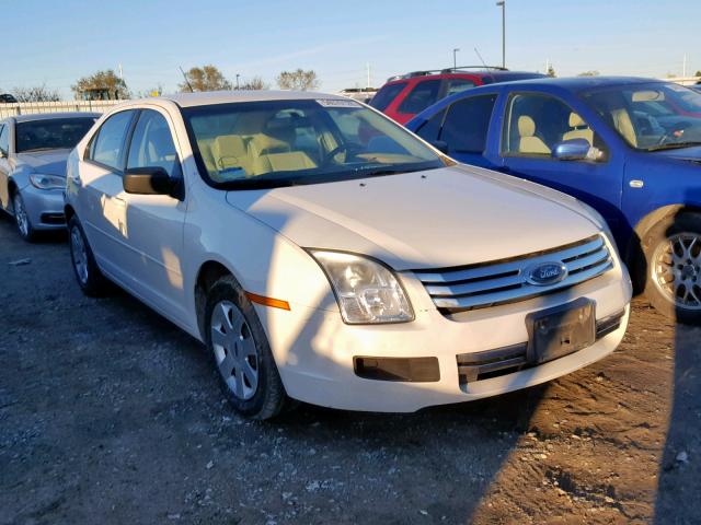 3FAHP06Z98R273198 - 2008 FORD FUSION S WHITE photo 1