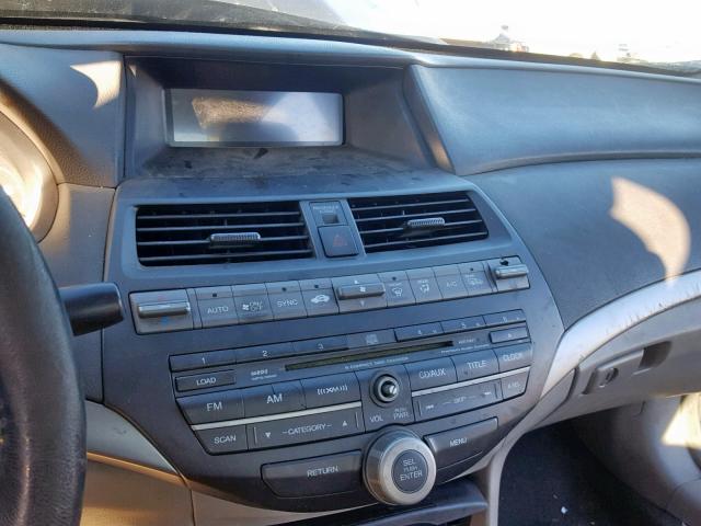 1HGCP2F89AA161820 - 2010 HONDA ACCORD EXL GRAY photo 9