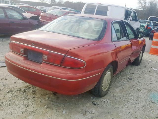 2G4WS52M8X1616010 - 1999 BUICK CENTURY CU MAROON photo 4