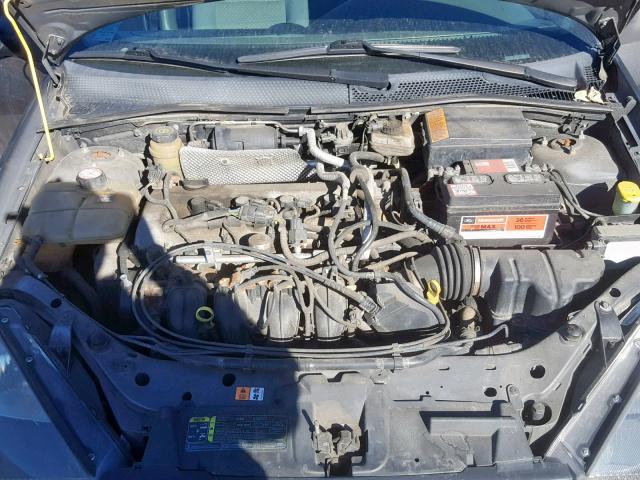 1FAFP38Z04W104510 - 2004 FORD FOCUS ZTS GRAY photo 7