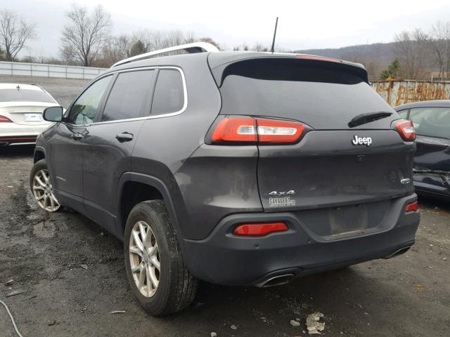 1C4PJMCS0GW280235 - 2016 JEEP CHEROKEE L CHARCOAL photo 3