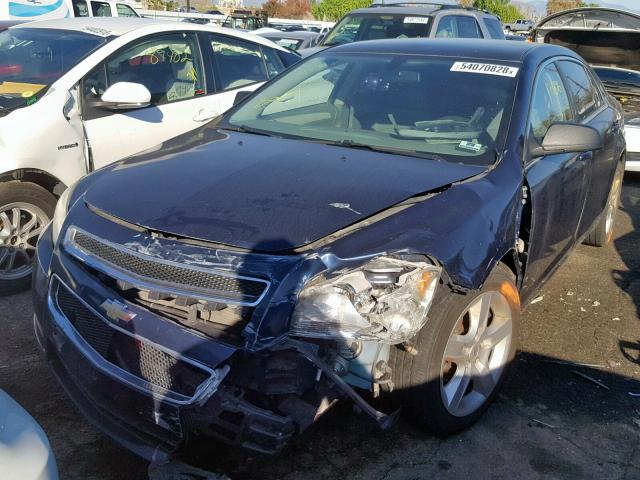 1G1ZA5EB7AF158631 - 2010 CHEVROLET MALIBU LS 蓝色 照片 2